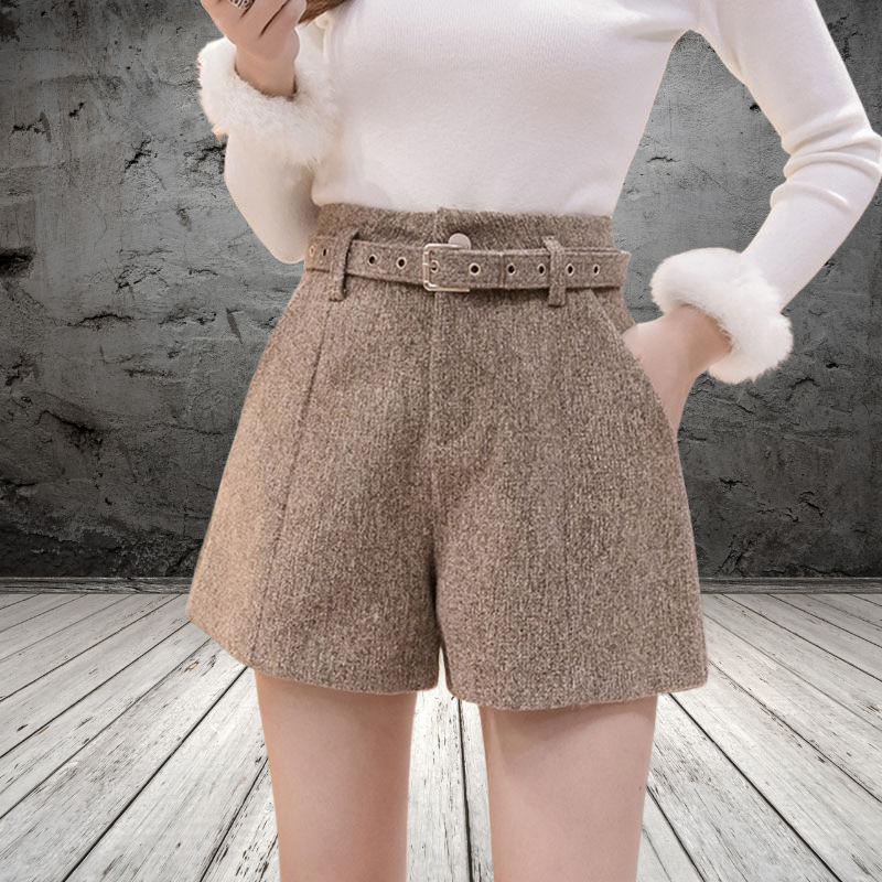 Noelle- wool-blend tailored shorts