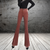 Lorraine-high-rise flared corduroy trousers
