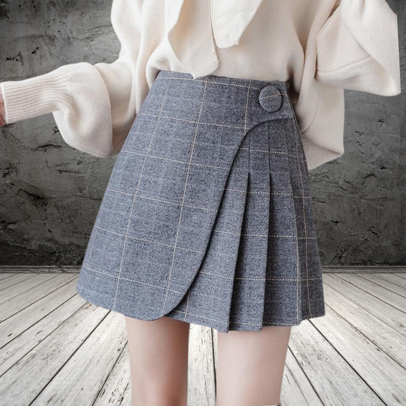 Angelica-Prince of Wales-check mini skirt