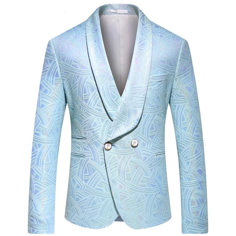 Double-breasted tailored blazer