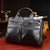 Gallery leather briefcase