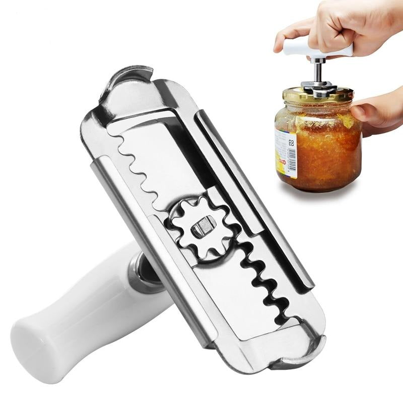 Adjustable Jar Opener Stainless for 1-4 inches