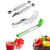 Watermelon Slicer Fruit Knife Cutter Stainless Steel Windmill Cut  Artifact Fruit Cutter.